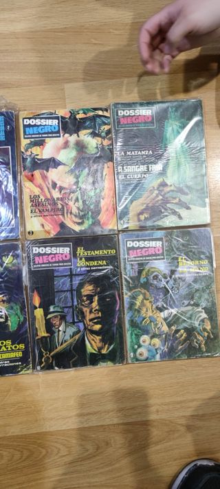 DOSSIER NEGRO Tebeos Ediciones Zinco