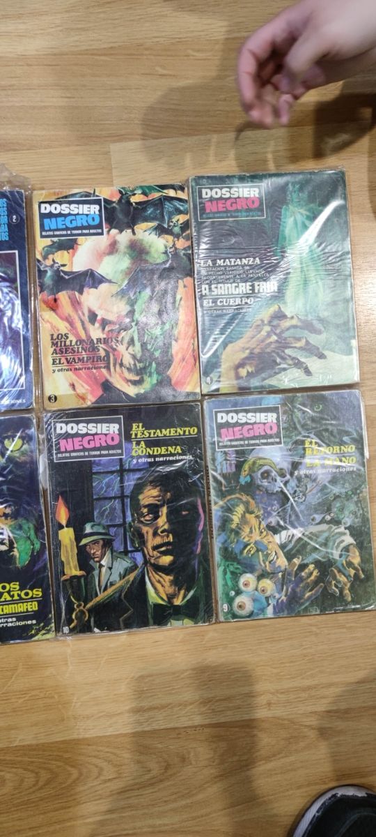 DOSSIER NEGRO Tebeos Ediciones Zinco