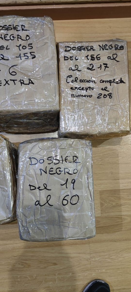 DOSSIER NEGRO Tebeos Ediciones Zinco