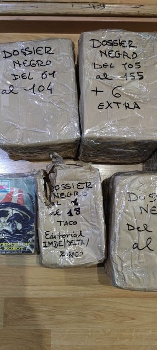 DOSSIER NEGRO Tebeos Ediciones Zinco