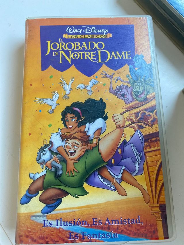 El jorobado de notredame vhs