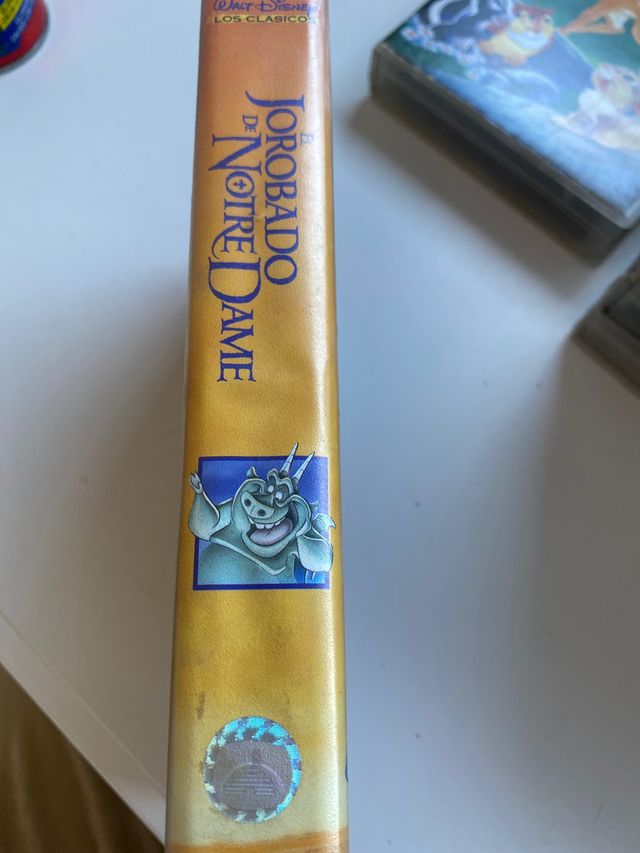 El jorobado de notredame vhs