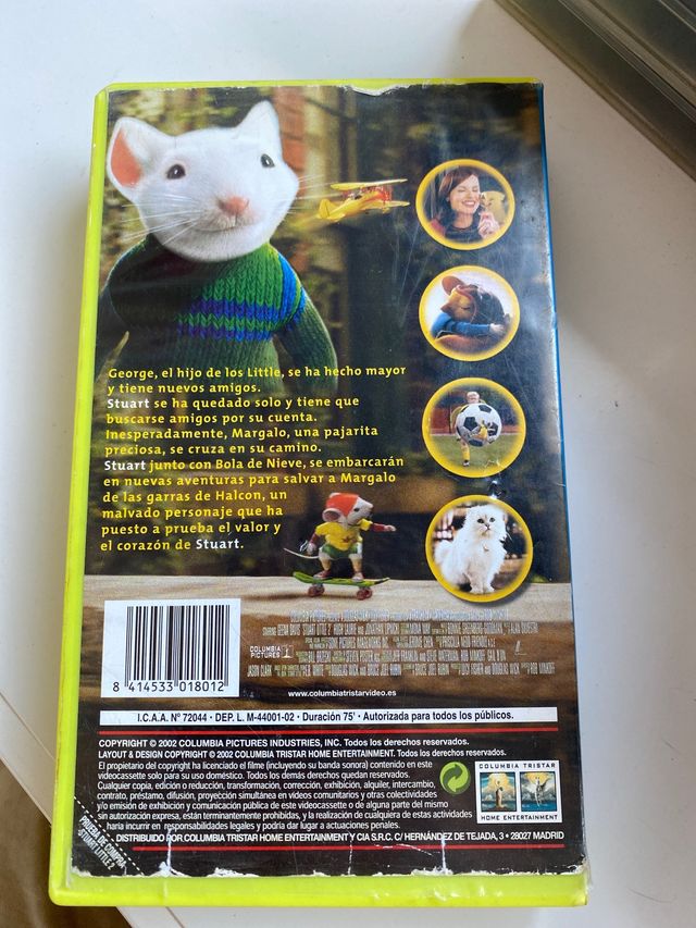 Stuart little 2 vhs