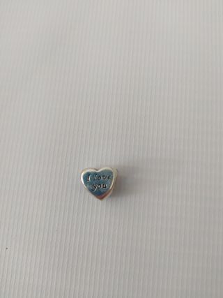 Charm original Pandora Corazon I LOVE you