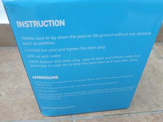 piscina plegable exterior