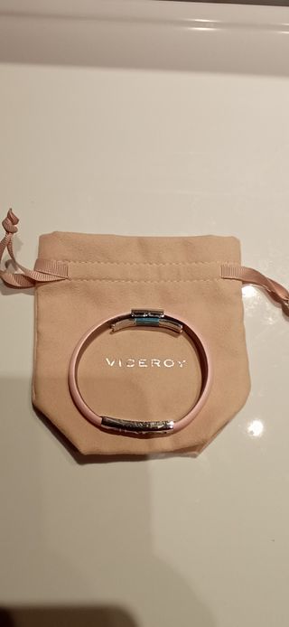 Pulsera mujer rosa Lotus sin estrenar