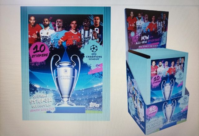 Cromos Champions Topps 22-23