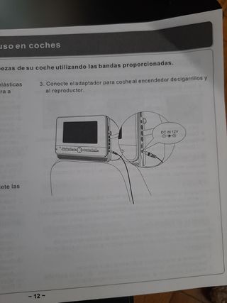 Pantallas portátil para el coche