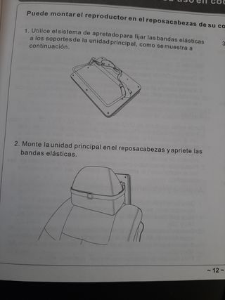 Pantallas portátil para el coche