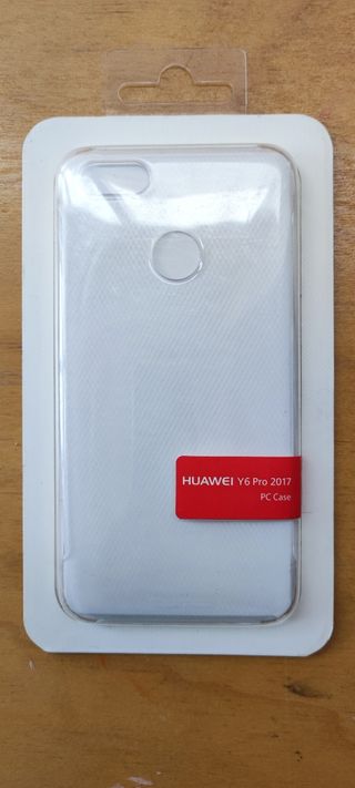 Custodia trasparente per Huawei Y6 pro 2017