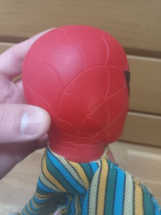 juguete vintage marioneta spiderman vicma marvel