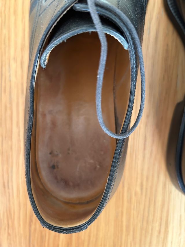 Scarpa italiana classica in vero cuoio