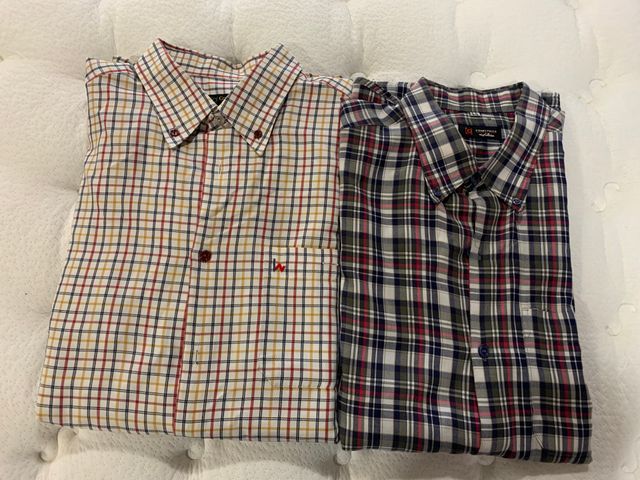 CAMISAS CABALLERO,T:44,MANGA LARGA,BUEN ESTADO.