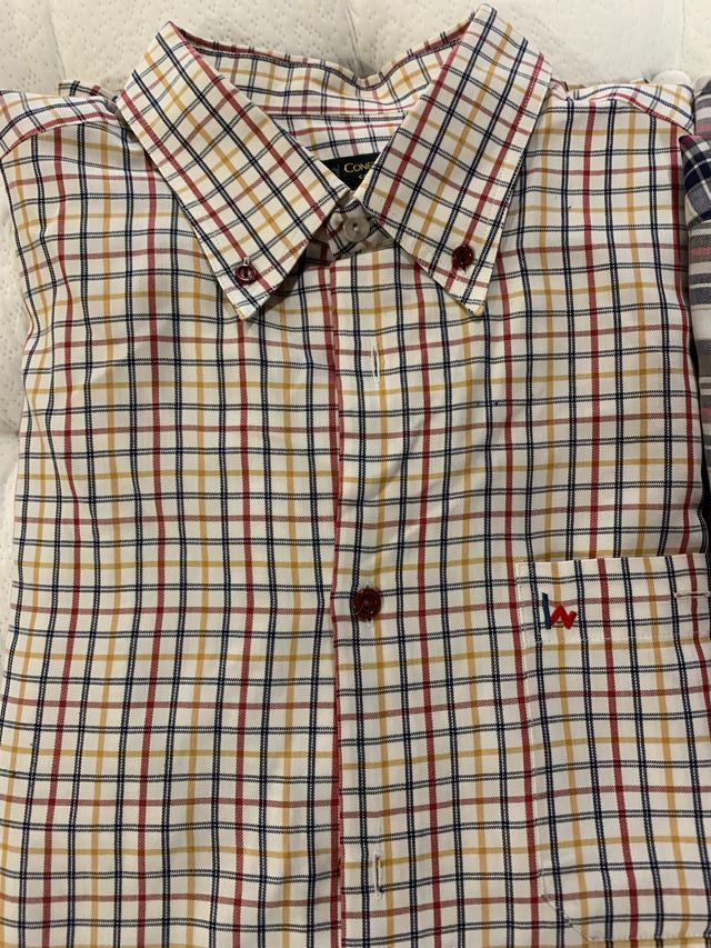 CAMISAS CABALLERO,T:44,MANGA LARGA,BUEN ESTADO.