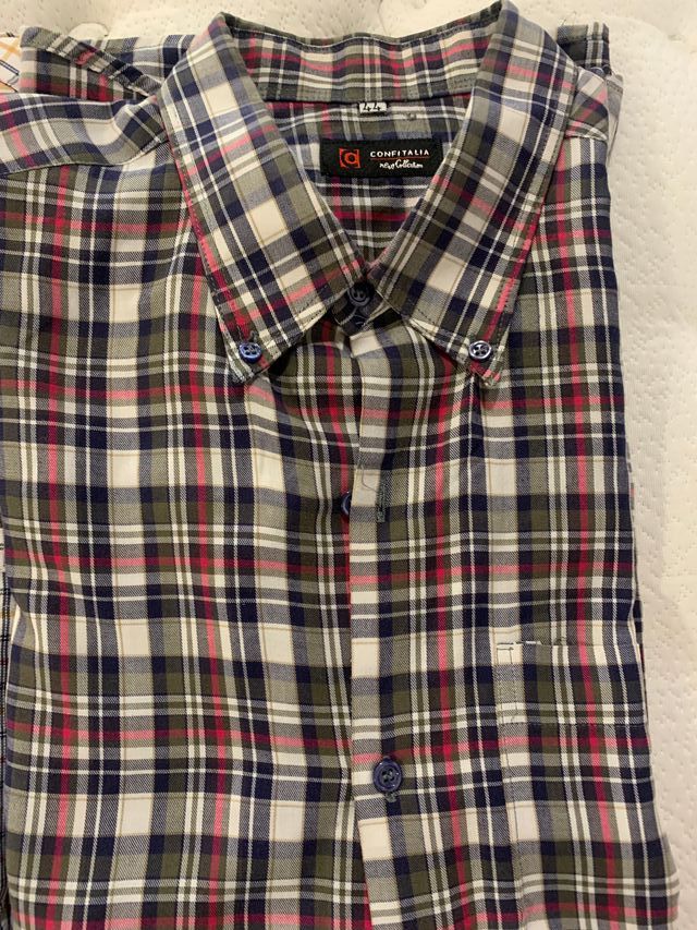 CAMISAS CABALLERO,T:44,MANGA LARGA,BUEN ESTADO.