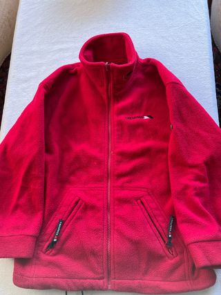 Sudadera roja niño/a talla 10 años