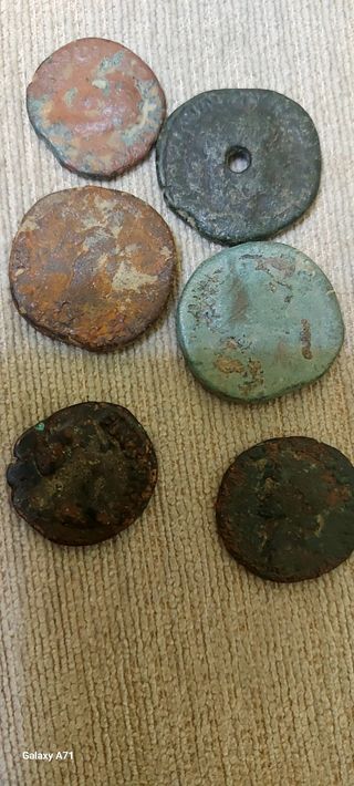 lote monedas coleccionista antiguas