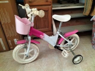 bicicleta y Patín niña