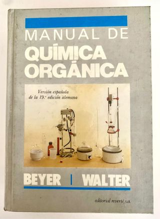Manual de química orgánica. Beber. Walter