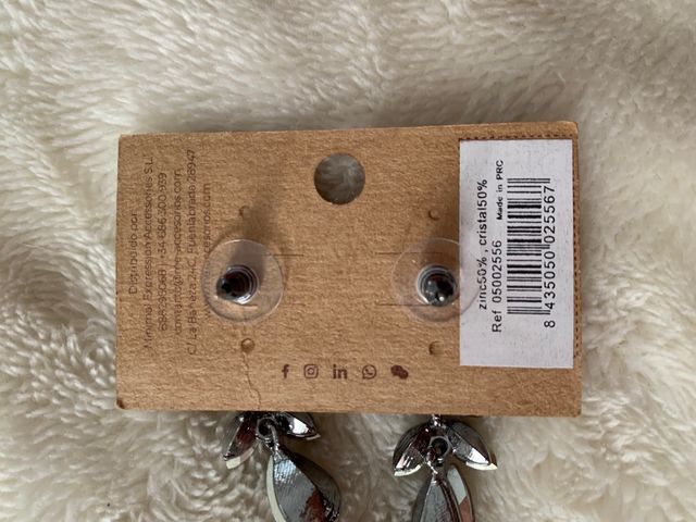 Pendientes de cristales