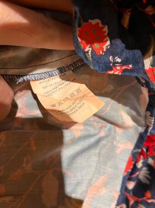 Vestido de flores ibicenco