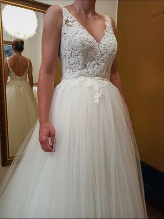 Vestido de novia, luna novias