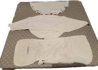 Funda Bugaboo bee piqué blanco 