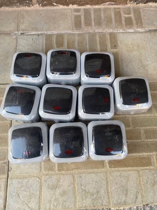 Interuptor estanco exterior con led