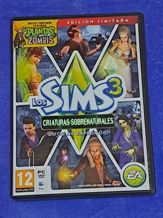 Los sims 3 Criaturas Sobrenaturales