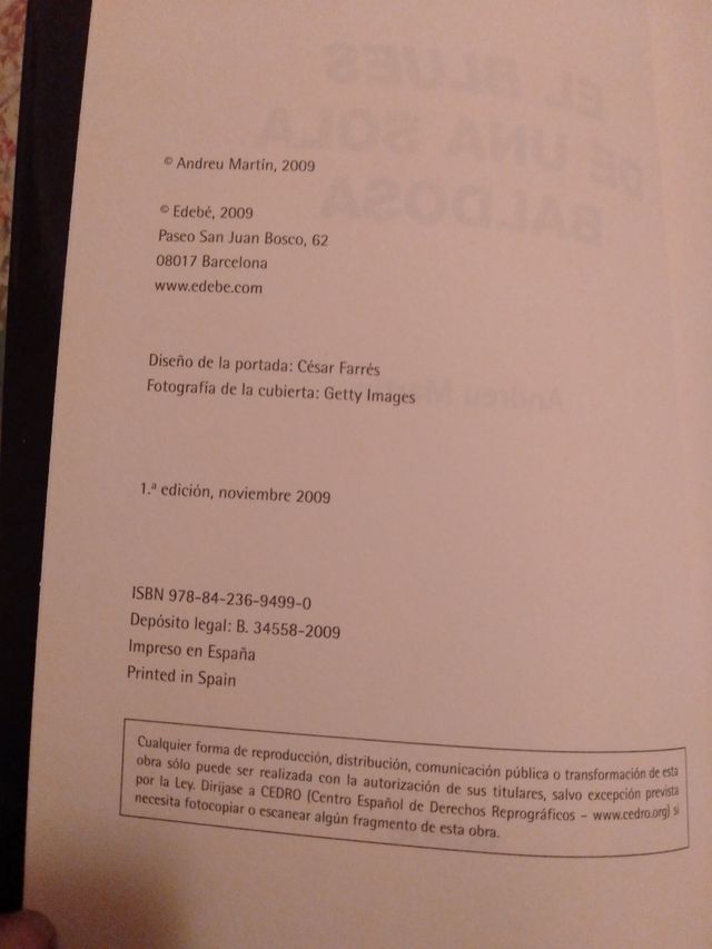 El Blues de una sola baldosa