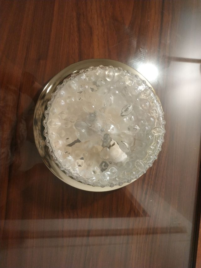 Farol aplique dorado