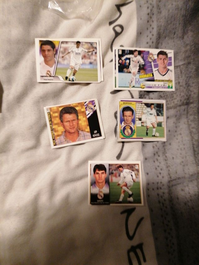 Lote Cromos Zaragoza/Real Madrid
