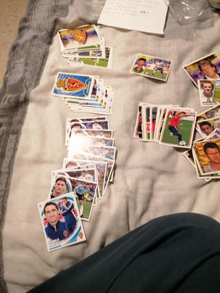 Lote Cromos Zaragoza/Real Madrid