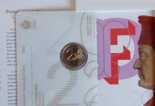 Moneda 2 euros San Marino 2022