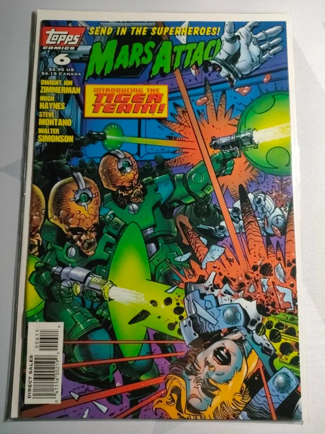 MARS ATTACKS COMIC PACK