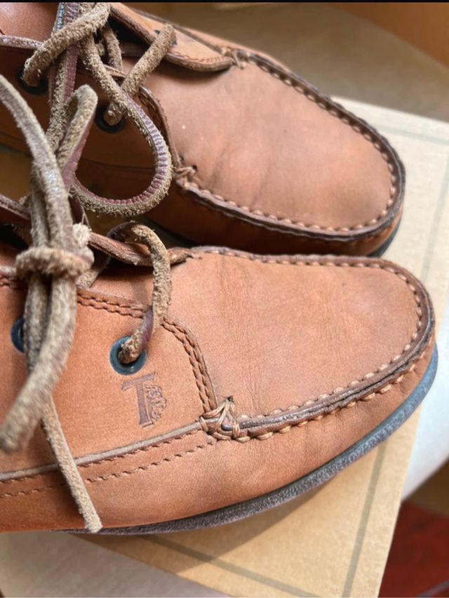 Scarpe da barca Tod's marroni