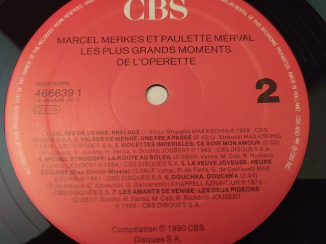 Vinilo Marcel Merkes and Paulette Merval de segunda mano por 5 EUR en