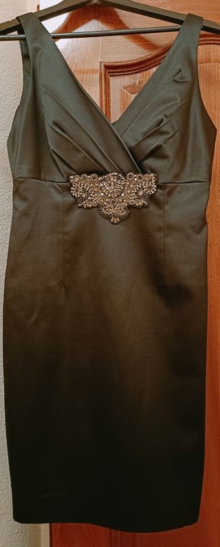 vestido negro de fiesta 