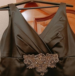 vestido negro de fiesta 