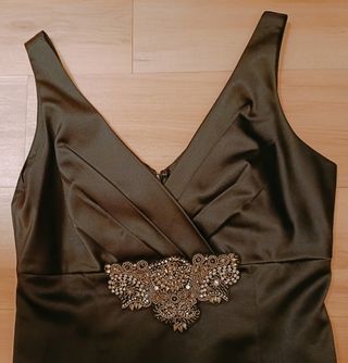 vestido negro de fiesta 