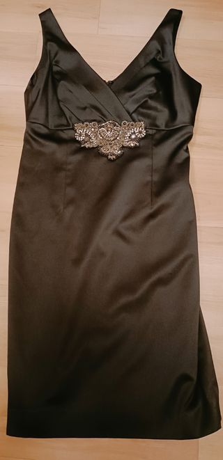 vestido negro de fiesta 
