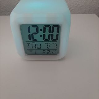 Reloj Despertador led