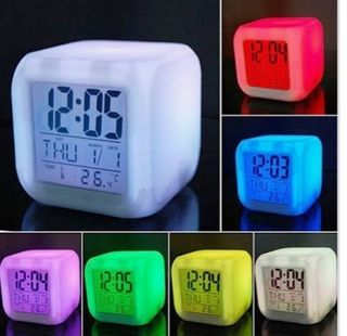 Reloj Despertador led