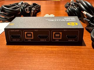 Switch HDMI 2 Puertos 4K@60Hz