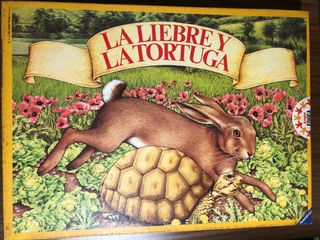 Juego de Mesa Antiguo la Libre y la Tortuga 81