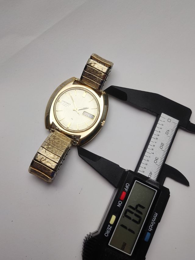 Seiko 7006 Automático Vintage 1970 bañado oro