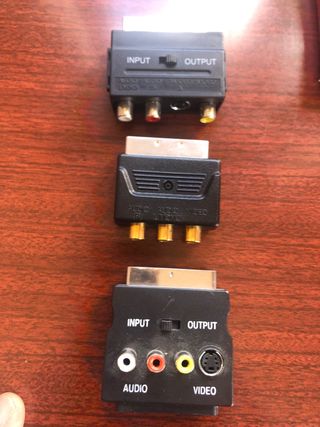Adaptadores audio/vídeo/Svideo-EuroScart