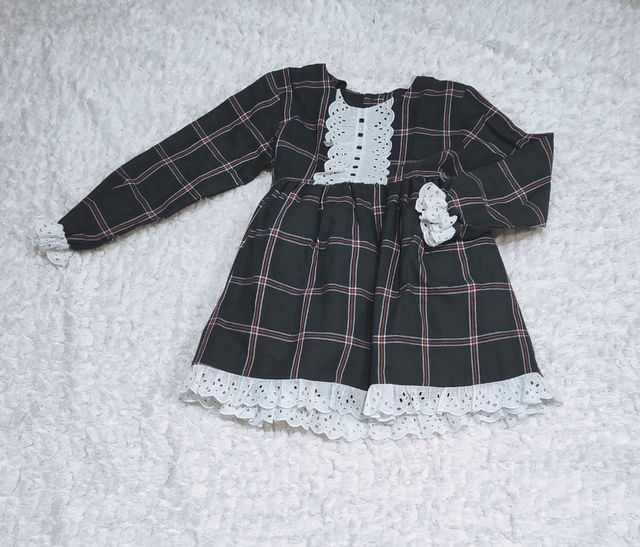 vestido niña artesanal