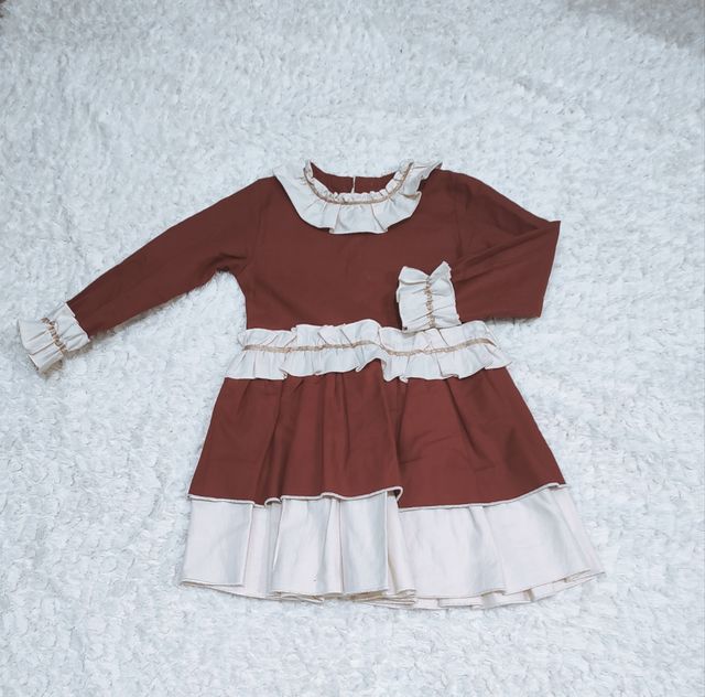 vestido niña artesanal 