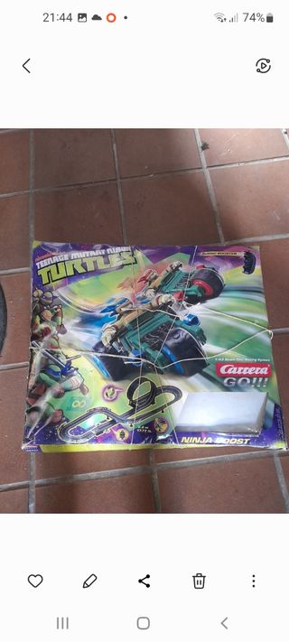 Scalextric Tortugas Ninjas